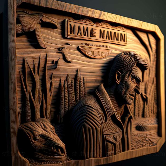3D model Alan Wakes American Nightmare game (STL)